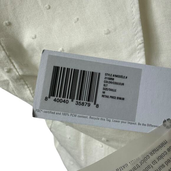 OUTERKNOWN White Lulu Ruffle Tiered Mini Dress Women's Size Medium NWT Boho - Picture 7 of 9